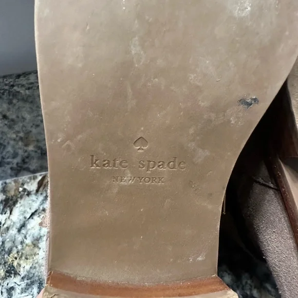 Kate Spade Taupe Suede Ankle Boots - Picture 5 of 9